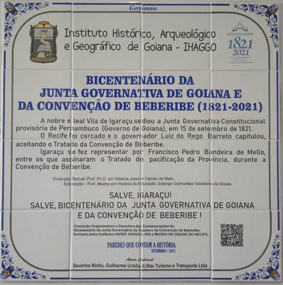 Placa comemorativa 3