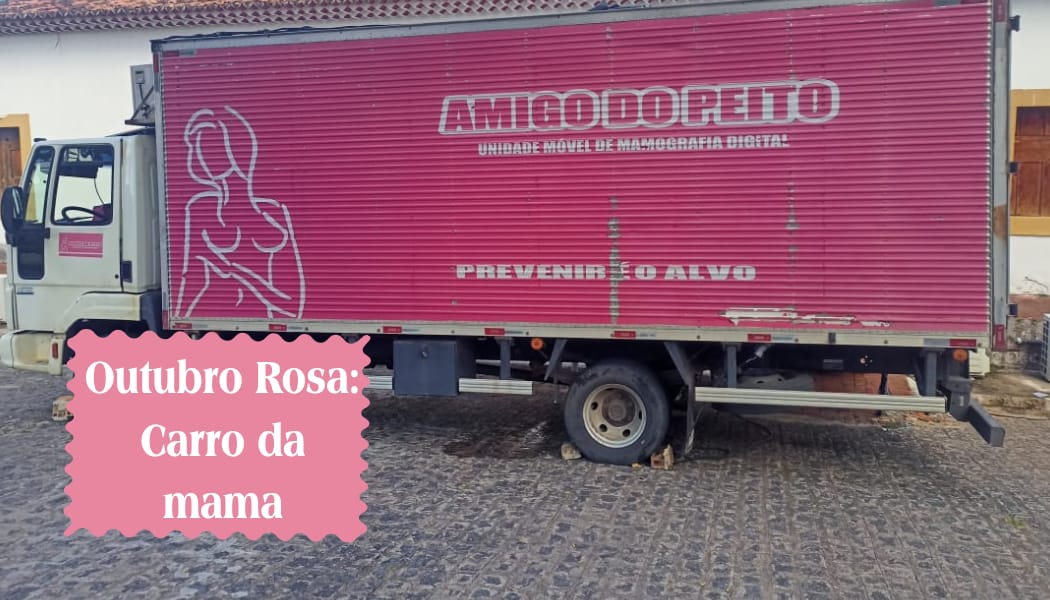 CARRO DA MAMA - AÇÃO DE SAÚDE EM FRENTE À CÂMARA MUNICIPAL