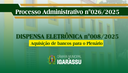 DISPENSA ELETRÔNICA 008/2025 - AQUISIÇÃO DE BANCOS PARA O PLENÁRIO DISPENSA ELETRÔNICA 008/2025 - AQUISIÇÃO DE BANCOS PARA O PLENÁRIO