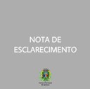 Nota de esclarecimento