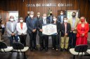 Vereadores de Igarassu recebem presidente da Alepe em sessão na Casa de Duarte Coelho Vereadores de Igarassu recebem presidente da Alepe em sessão na Casa de Duarte Coelho