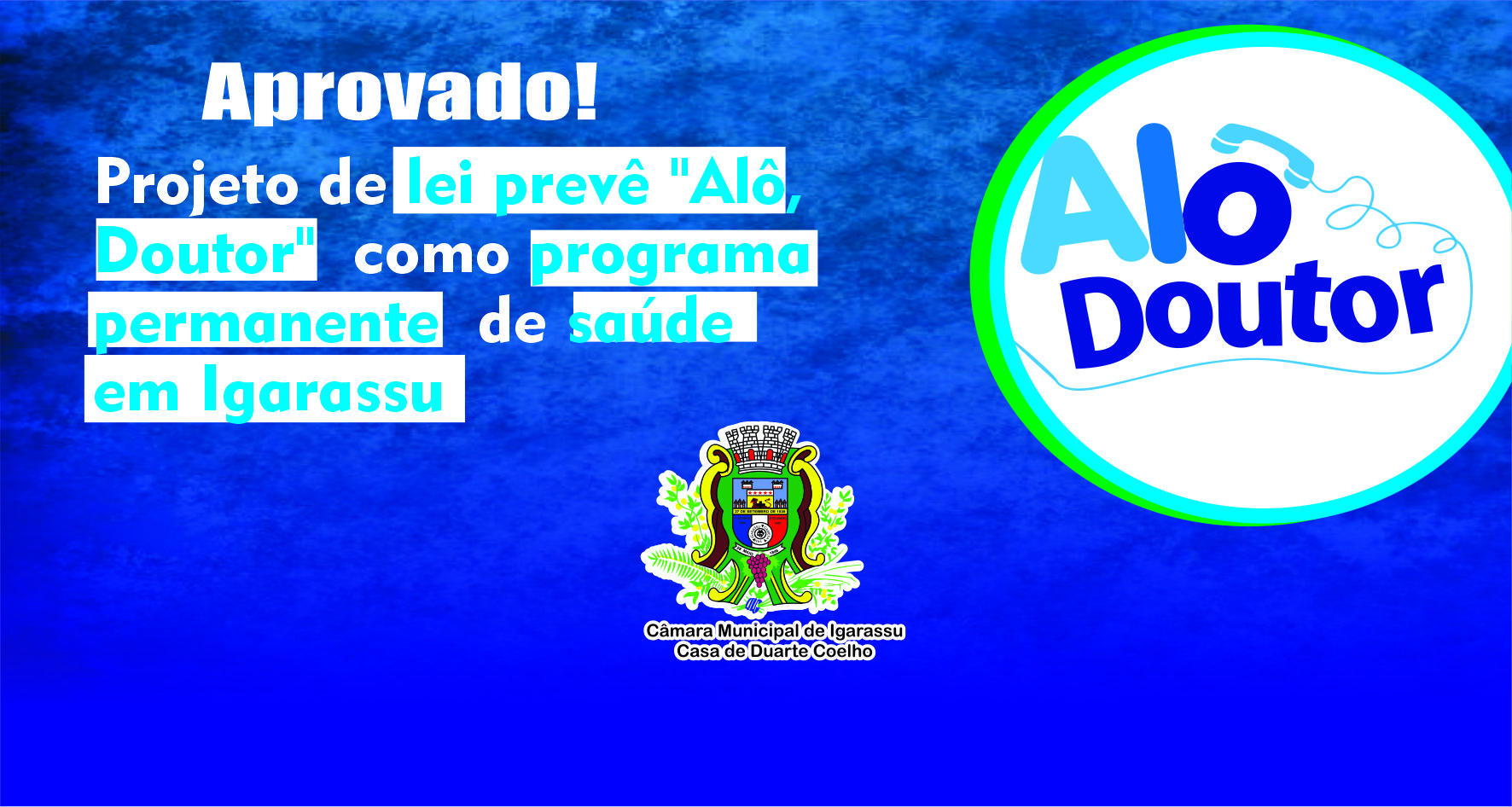 Projeto de lei prevê  "Alô, Doutor" como programa permanente de saúde em Igarassu