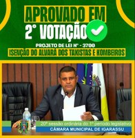 Trabalhadores do transporte são beneficiados com remissão de tributos em Igarassu