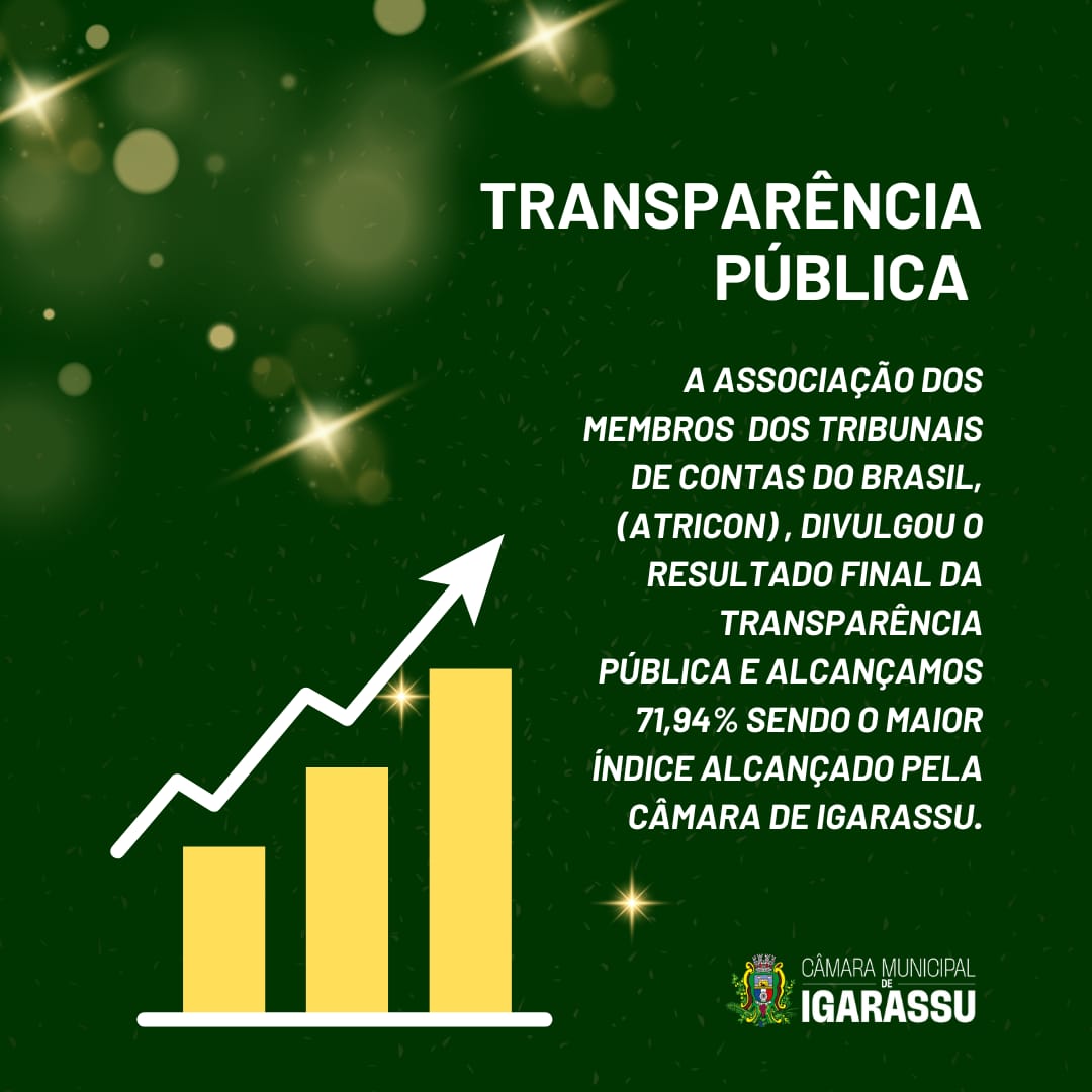 TRANSPARÊNCIA PÚBLICA