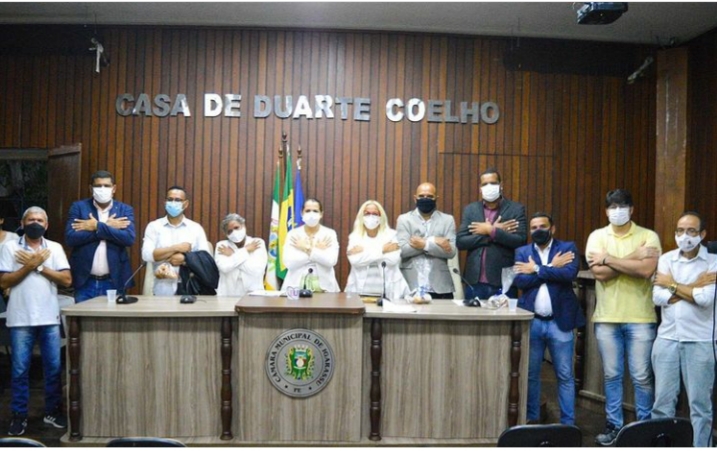 Vereadores e servidores participam do "Abraço da Paz em Igarassu" 